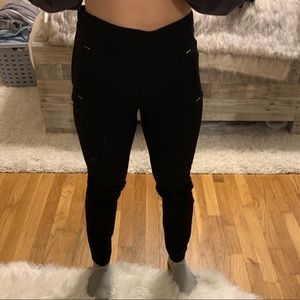 H&M side zip black dress pants NWOT